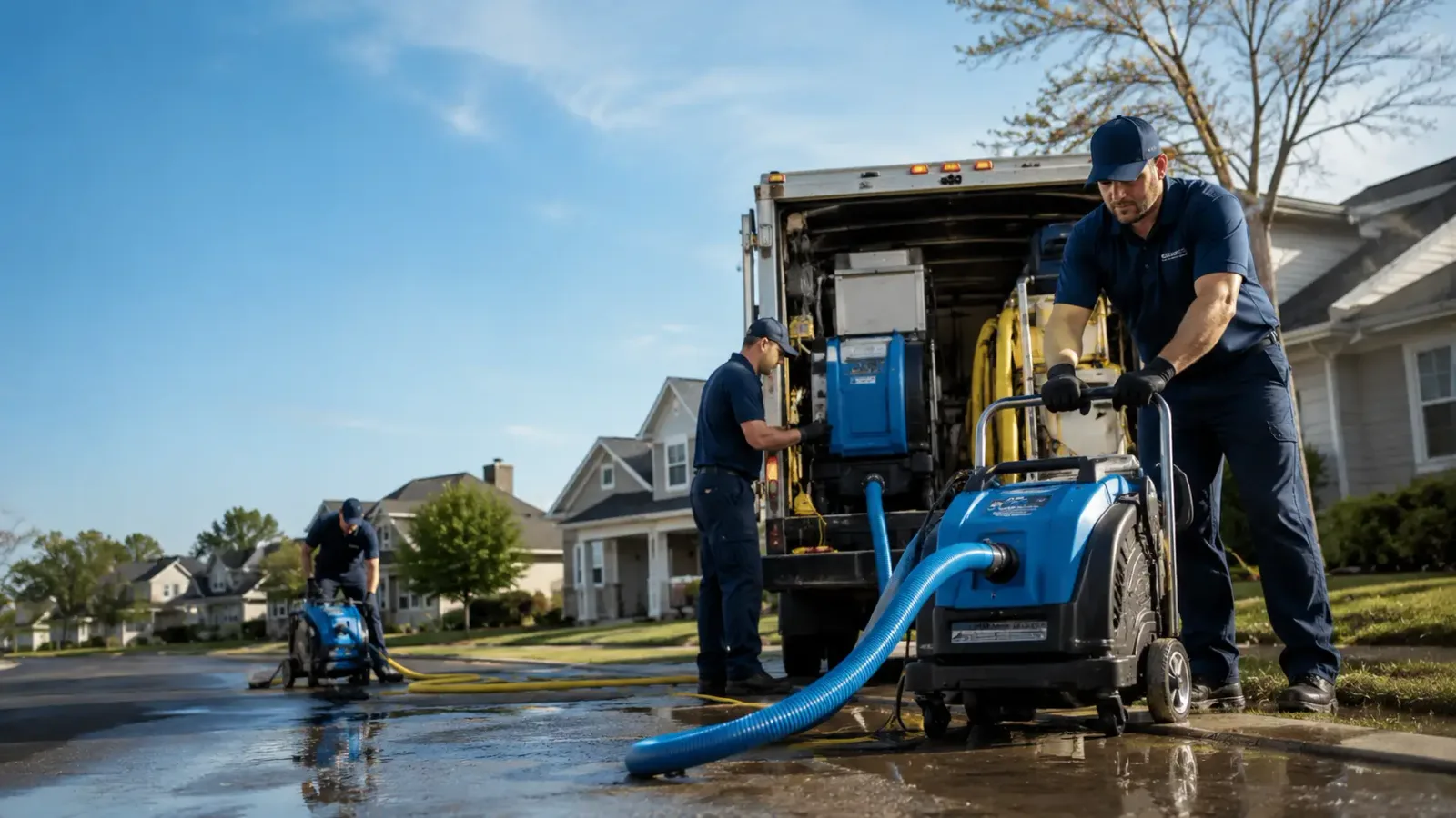 Flood Damage Cleanup in Maize, KS